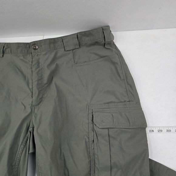 Duluth duluthflex dry on the fly standard cargo pants mens 2Xlx30 gray 5383 - Picture 2 of 11